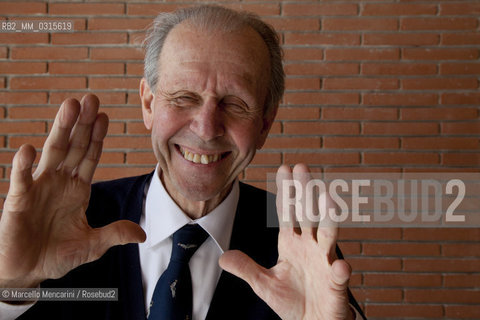 Libri Come, Festival of Books and Reading, Rome 2012. Italian tennis commentator and journalist Gianni Clerici / Libri Come Festa del Libro e della Lettura, Roma 2012. Gianni Clerici, giornalista sportivo esperto di tennis - ©Marcello Mencarini/Rosebud2