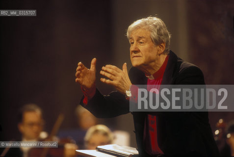 Rome, 1999. Choir master Paulo Colino / Roma, 1999. Il maestro del coro Paulo Colino - ©Marcello Mencarini/Rosebud2