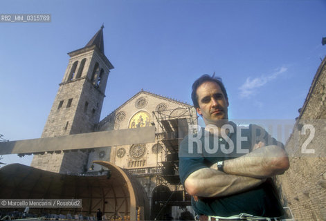 Spoleto Festival of Two Worlds 1995. American conductor James Conlon / Festival dei due mondi di Spoleto 1995. Il direttore dorchestra James Conlon - ©Marcello Mencarini/Rosebud2