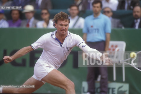 Rome, 1989. American tennis-player Jimmy Connors / Roma, 1989. Il tennista Jimmy Connors - ©Marcello Mencarini/Rosebud2
