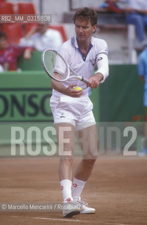 Rome, 1989. American tennis-player Jimmy Connors / Roma, 1989. Il tennista Jimmy Connors - ©Marcello Mencarini/Rosebud2