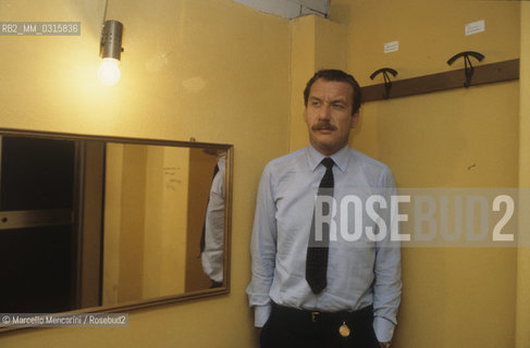 Italian singer and songwriter Paolo Conte (about 1980) / Il cantautore Paolo Conte (1980 circa) - ©Marcello Mencarini/Rosebud2
