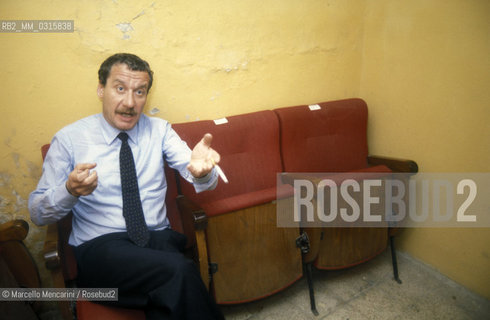 Italian singer and songwriter Paolo Conte (about 1980) / Il cantautore Paolo Conte (1980 circa) - ©Marcello Mencarini/Rosebud2