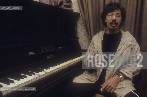 American jazz-fusion pianist, keyboardist, and composer Chick Corea (about 1980) /  Chick Corea, pianista e compositore jazz-fusion (1980 circa) - ©Marcello Mencarini/Rosebud2