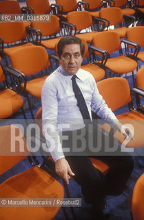 Rome, 1983. Italian TV presenter Corrado Mantoni / Roma, 1983. Il presentatore TV Corrado Mantoni - ©Marcello Mencarini/Rosebud2