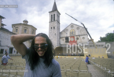 Spoleto Festival of Two Worlds 1997. Spanish flamenco dancer Joaquín Cortés / Spoleto, Festival dei due mondi 1997. Il Ballerino di flamenco Joaquin Cortes - ©Marcello Mencarini/Rosebud2