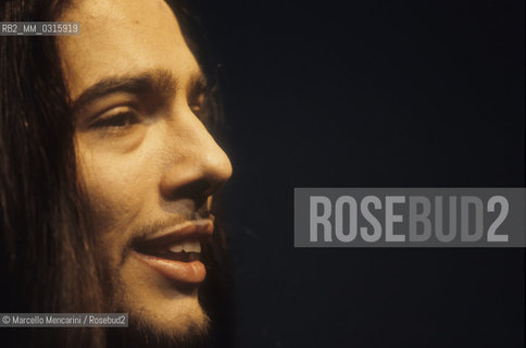 Rome, Olympic Theater, 1995. Spanish flamenco dancer Joaquín Cortés / Roma, Teatro Olimpico, 1995. Il ballerino di flamenco Joaquin Cortes - ©Marcello Mencarini/Rosebud2
