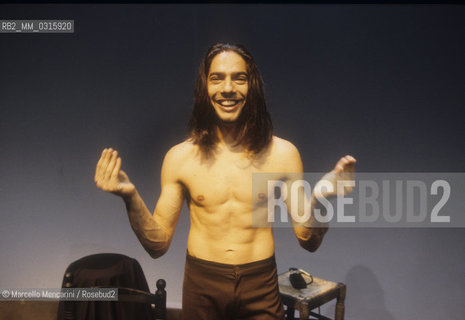 Rome, Olympic Theater, 1995. Spanish flamenco dancer Joaquín Cortés / Roma, Teatro Olimpico, 1995. Il ballerino di flamenco Joaquin Cortes - ©Marcello Mencarini/Rosebud2