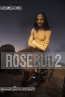 Rome, Olympic Theater, 1995. Spanish flamenco dancer Joaquín Cortés / Roma, Teatro Olimpico, 1995. Il ballerino di flamenco Joaquin Cortes - ©Marcello Mencarini/Rosebud2