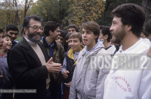 Italian journalist Tito Cortese, about 1985 / Il giornalista Tito Cortese, 1985 circa - ©Marcello Mencarini/Rosebud2