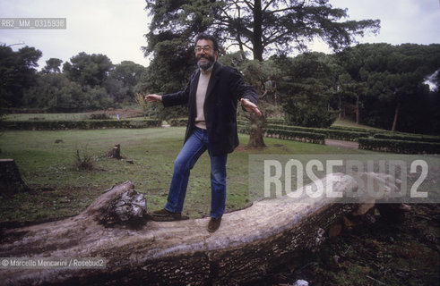 Italian journalist Tito Cortese, about 1985 / Il giornalista Tito Cortese, 1985 circa - ©Marcello Mencarini/Rosebud2