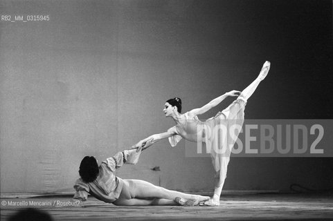 Ballet dancers Liliana Cosi and Marinel Stefanescu (1982) / I ballerini Liliana Cosi e Marinel Stefanescu (1982) - ©Marcello Mencarini/Rosebud2