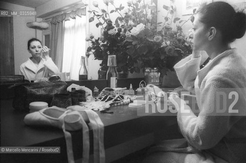 Italian ballet dancer Liliana Cosi (1979) / La ballerina Liliana Cosi (1979) - ©Marcello Mencarini/Rosebud2