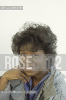 Jazz and R&B singer andy Crawford, about 1980 / La cantante Randy Crawford, 1980 circa - ©Marcello Mencarini/Rosebud2
