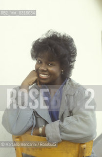 Jazz and R&B singer andy Crawford, about 1980 / La cantante Randy Crawford, 1980 circa - ©Marcello Mencarini/Rosebud2