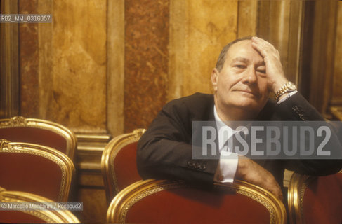 Rome Opera House, 1991. Italian journalist Giampaolo Cresci, director of the Rome Opera House / Teatro dellOpera di Roma, 1991. Il giornalista Giampaolo Cresci, direttore del Teatro dellOpera di Roma - ©Marcello Mencarini/Rosebud2