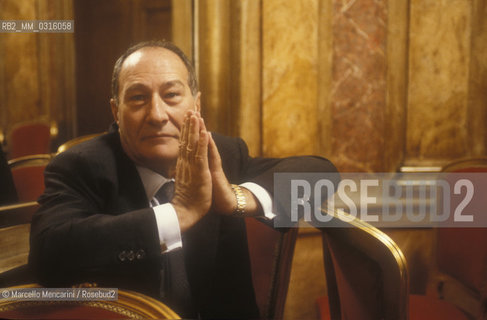 Rome Opera House, 1991. Italian journalist Giampaolo Cresci, director of the Rome Opera House / Teatro dellOpera di Roma, 1991. Il giornalista Giampaolo Cresci, direttore del Teatro dellOpera di Roma - ©Marcello Mencarini/Rosebud2