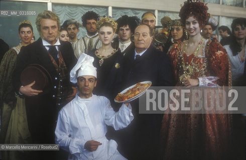 Rome Opera House, 1991. Italian journalist Giampaolo Cresci, director of the Rome Opera House / Teatro dellOpera di Roma, 1991. Il giornalista Giampaolo Cresci, direttore del Teatro dellOpera di Roma - ©Marcello Mencarini/Rosebud2