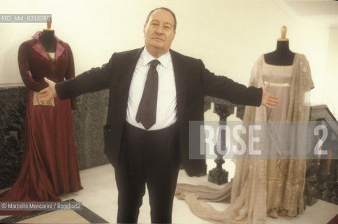 Rome Opera House, 1991. Italian journalist Giampaolo Cresci, director of the Rome Opera House / Teatro dellOpera di Roma, 1991. Il giornalista Giampaolo Cresci, direttore del Teatro dellOpera di Roma - ©Marcello Mencarini/Rosebud2