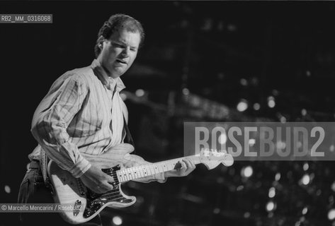 American pop singer Christopher Cross performing (about 1985) / Il cantante pop Christopher Cross durante un concerto (1985 circa) - ©Marcello Mencarini/Rosebud2