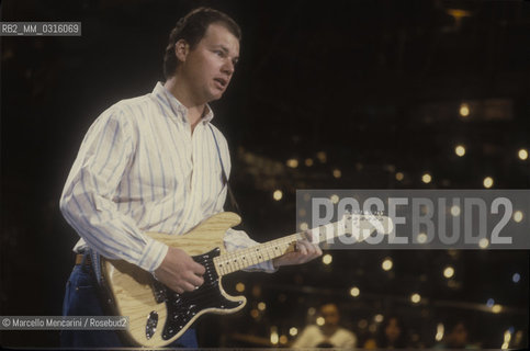 American pop singer Christopher Cross performing (about 1985) / Il cantante pop Christopher Cross durante un concerto (1985 circa) - ©Marcello Mencarini/Rosebud2