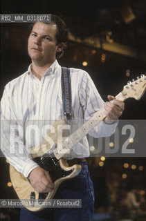 American pop singer Christopher Cross performing (about 1985) / Il cantante pop Christopher Cross durante un concerto (1985 circa) - ©Marcello Mencarini/Rosebud2
