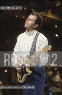 American pop singer Christopher Cross performing (about 1985) / Il cantante pop Christopher Cross durante un concerto (1985 circa) - ©Marcello Mencarini/Rosebud2