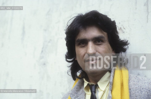 Sanremo Music Festival 1984. Italian pop singer Toto Cutugno, in competition with the song Serenata, that will finish third / Festival di Sanremo 1984. Toto Cutugno, in gara con la canzone Serenata che si classificherà al terzo posto - ©Marcello Mencarini/Rosebud2