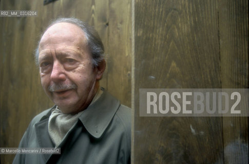 Venice, 1997. German-British sociologist Ralf Dahrendorf / Venezia, 1997. Il sociologo Ralf Dahrendorf - ©Marcello Mencarini/Rosebud2