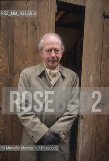 Venice, 1997. German-British sociologist Ralf Dahrendorf / Venezia, 1997. Il sociologo Ralf Dahrendorf - ©Marcello Mencarini/Rosebud2