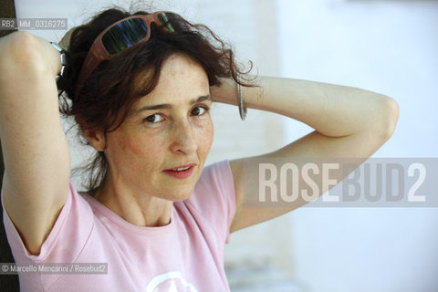 Festival of Literatures, Rome, June 22, 2011. Italian actress and writer Eleonora Danco / Festival Letterature, Roma, 22 giugno 2011. Eleonora Danco, attrice e scrittrice - ©Marcello Mencarini/Rosebud2