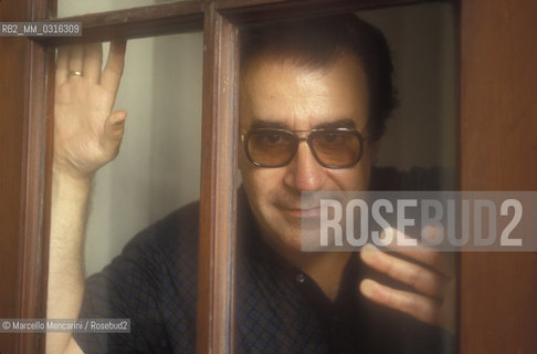 Italian operatic basso Enzo Dara, 1992/ Il basso-baritono Enzo Dara, 1992 - ©Marcello Mencarini/Rosebud2