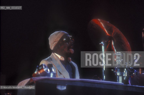 American jazz trumpeter and composer Miles Davis (about 1987) / Miles Davis, trombettista jazz e compositore (1987 circa) - ©Marcello Mencarini/Rosebud2