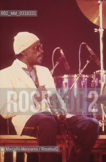 American jazz trumpeter and composer Miles Davis (about 1987) / Miles Davis, trombettista jazz e compositore (1987 circa) - ©Marcello Mencarini/Rosebud2