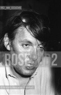 Italian singer-songwriter Fabrizio De Andrè (1981) / Il cantautore Fabrizio De Andrè (1981) - ©Marcello Mencarini/Rosebud2