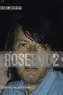 Italian singer-songwriter Fabrizio De Andrè (1981) / Il cantautore Fabrizio De Andrè (1981) - ©Marcello Mencarini/Rosebud2