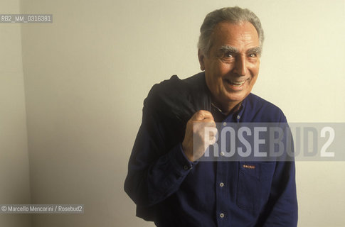 Rome, 1999. Italian scriptwriter Piero De Bernardi / Roma, 1999. Lo sceneggiatore Piero De Bernardi - ©Marcello Mencarini/Rosebud2
