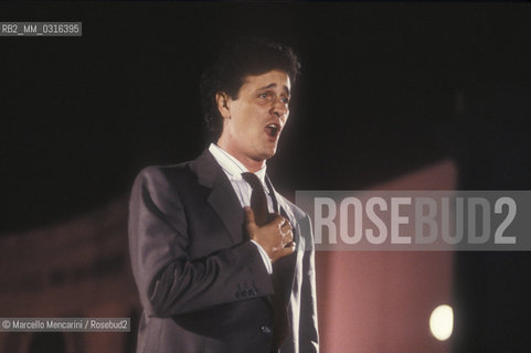 Italian baritone Natale De Carolis, 1990 / Il baritono Natale De Carolis, 1990 - ©Marcello Mencarini/Rosebud2