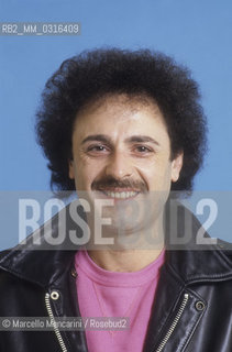 Sanremo Music Festival 1985. Italian pop singer Edoardo De Crescenzo, in competition with the song Via con me / Festival di Sanremo 1991. Il cantante Edoardo De Crescenzo, in gara con la canzone Via con me - ©Marcello Mencarini/Rosebud2