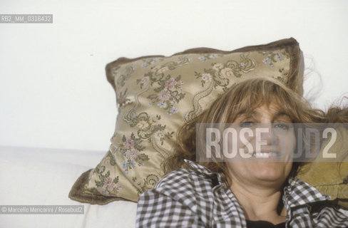 Italian actress Piera Degli Esposti (about 1985) / Lattrice Piera Degli Esposti (1985 circa) - ©Marcello Mencarini/Rosebud2