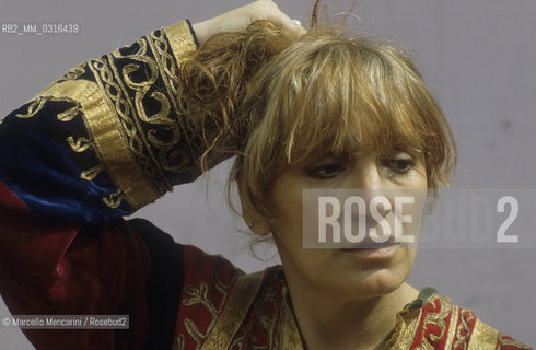 Italian actress Piera Degli Esposti (about 1985) / Lattrice Piera Degli Esposti (1985 circa) - ©Marcello Mencarini/Rosebud2