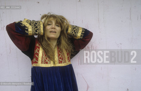 Italian actress Piera Degli Esposti (about 1985) / Lattrice Piera Degli Esposti (1985 circa) - ©Marcello Mencarini/Rosebud2