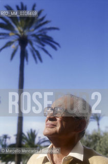Cannes Film Festival 1984. Italian film producer Dino De Laurentiis / Festival del Cinema di Cannes 1984. Il produttore cinematografico Dino De Laurentiis - ©Marcello Mencarini/Rosebud2