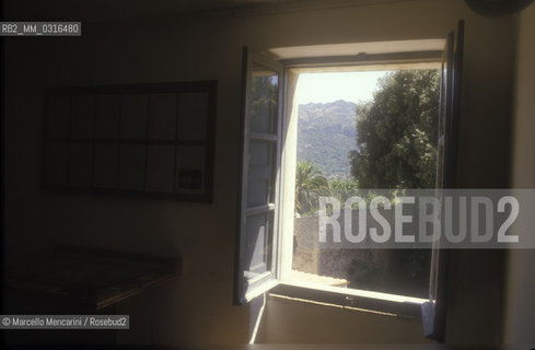 View from a window of writer Grazia Delleddas house in Nuoro / Veduta da una finestra della casa della scrittrice Grazia Deledda a Nuoro - ©Marcello Mencarini/Rosebud2