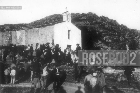 Solitudine Church in Nuoro at the time of writer Grazia Deledda (1871-1926). Here is her grave / La chiesa della solitudine di Nuoro ai tempi della scrittrice Grazia Deledda. Qui si trova la sua tomba  - Reproduced by Marcello Mencarini
/Rosebud2