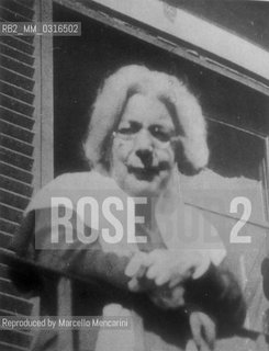 The last photograph of Italian writer Grazia Deledda at the window of her house in Rome in the summer of 1936 / Lultima foto di Grazia Deledda affacciata alla finestra della sua casa di Roma nellestate del 1936   - Reproduced by Marcello Mencarini
/Rosebud2