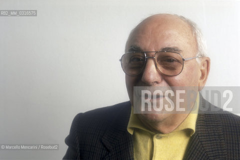 Rome, 1999. Italian director of photography Tonino Delli Colli / Roma, 1999. Il direttore della fotografia Tonino Delli Colli - ©Marcello Mencarini/Rosebud2