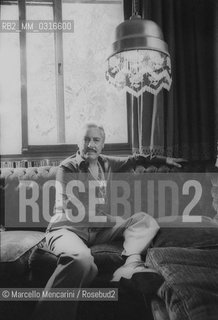 Lancenigo (Treviso),1979. Tenor Mario Del Monaco in his house / Lancenigo (Treviso). Il tenore Mario Del Monaco nella sua casa - ©Marcello Mencarini/Rosebud2