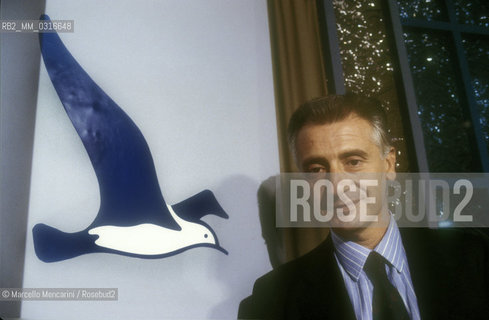 Italian politician Francesco De Lorenzo, 1988 / Il politico Francesco De Lorenzo, 1988 - ©Marcello Mencarini/Rosebud2