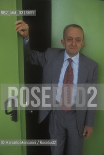 Italian linguist Tullio De Mauro. Turin 1995 / Tullio De Mauro, linguista. Torino 1995 - ©Marcello Mencarini/Rosebud2